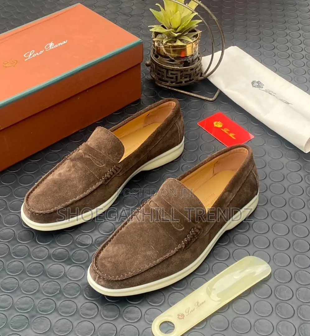 Loro Piana Suede Loafers