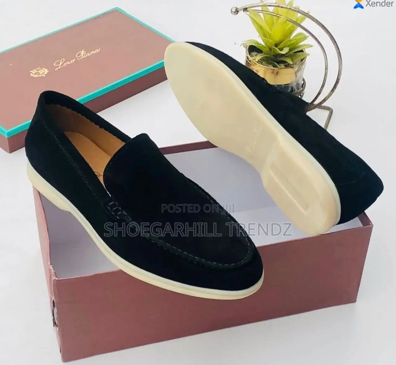 Loro Piana Suede Loafers