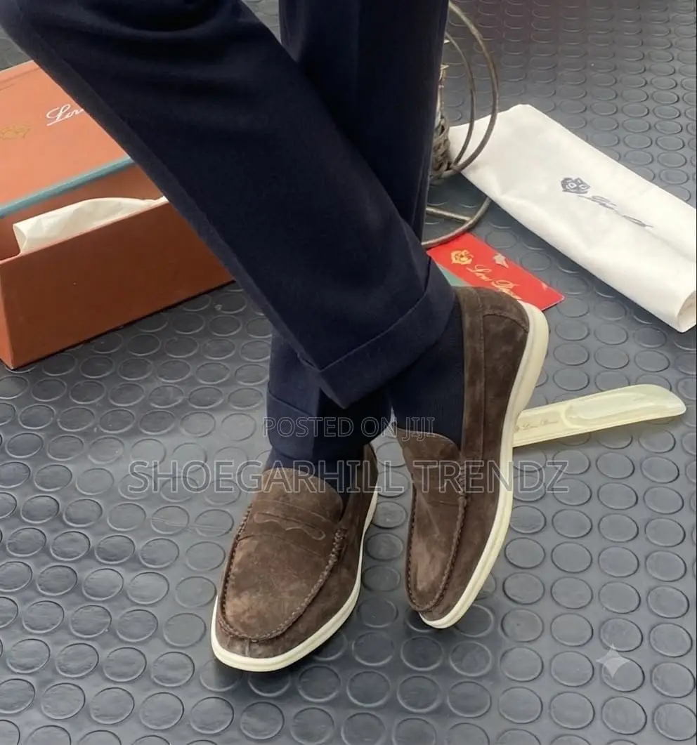 Loro Piana Suede Loafers