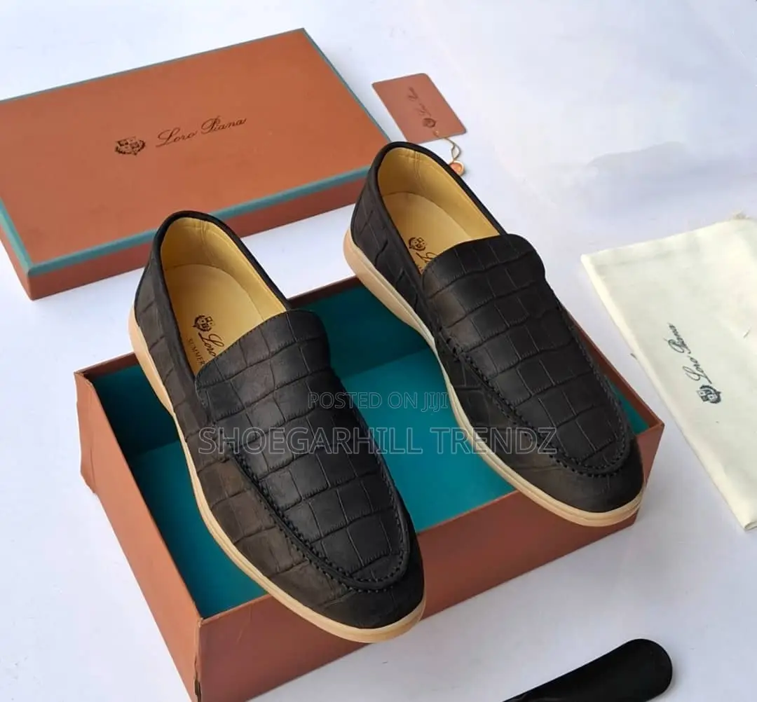 Loro Piana Suede Loafers