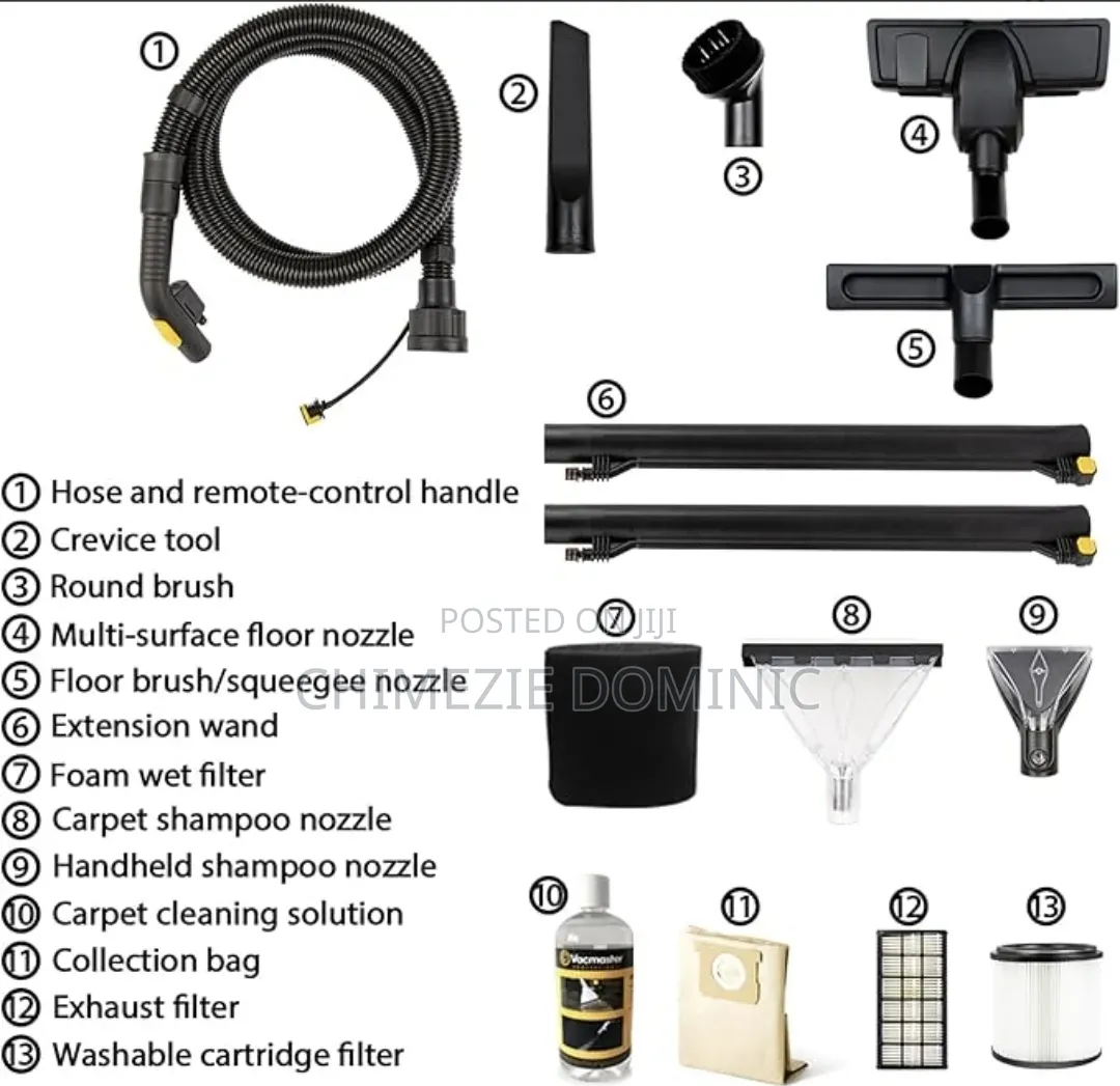 Spray Extraction Vacuum Machine