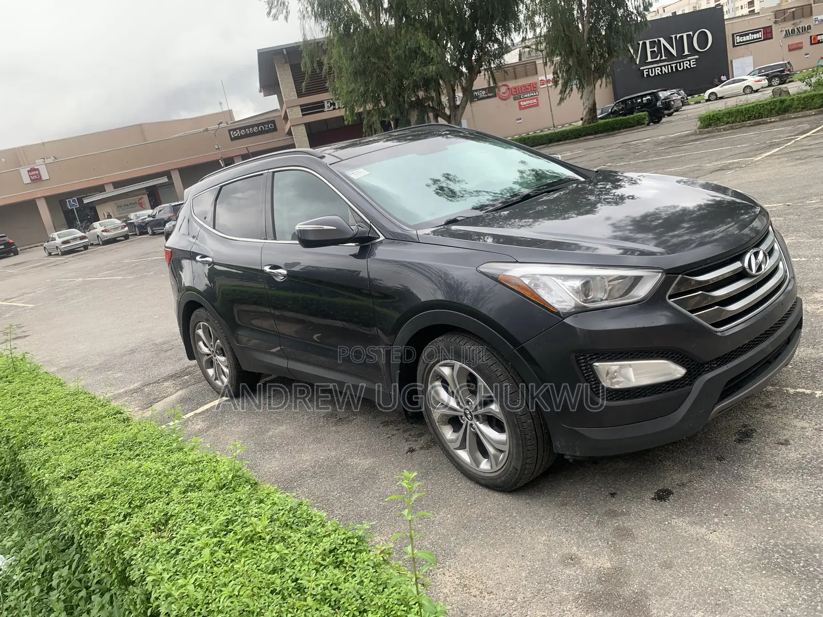 Hyundai Santa Fe 2016 Gray