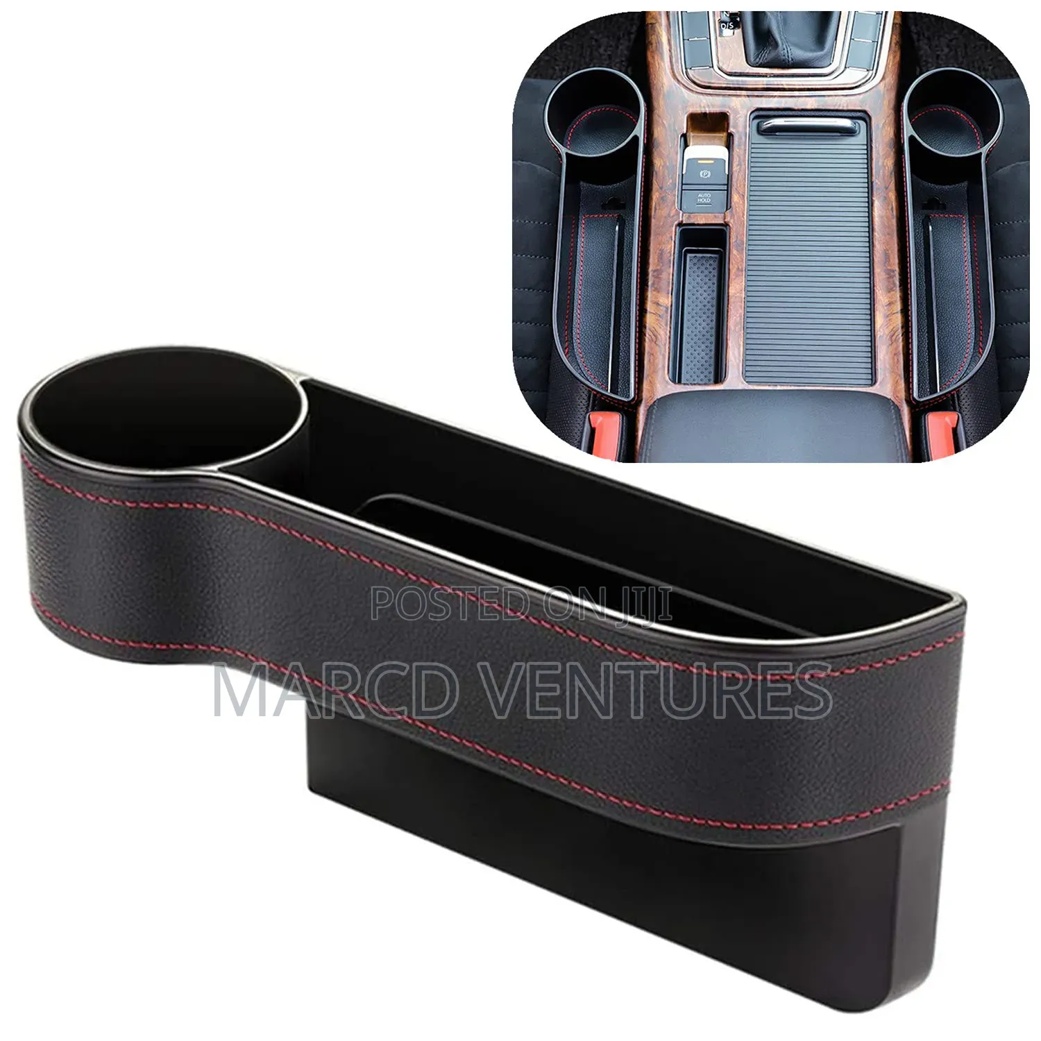 Seat Flip Box With Cup Holder