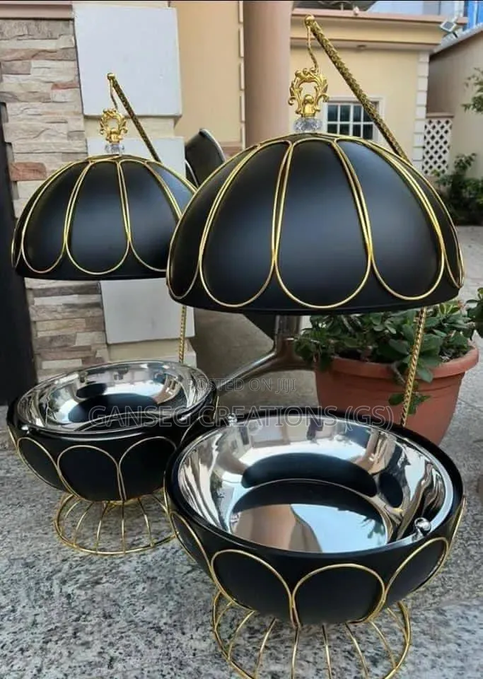 Royal Hanging Chafing Dishes for Luxury Catering Events