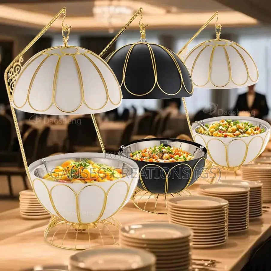 Royal Hanging Chafing Dishes for Luxury Catering Events