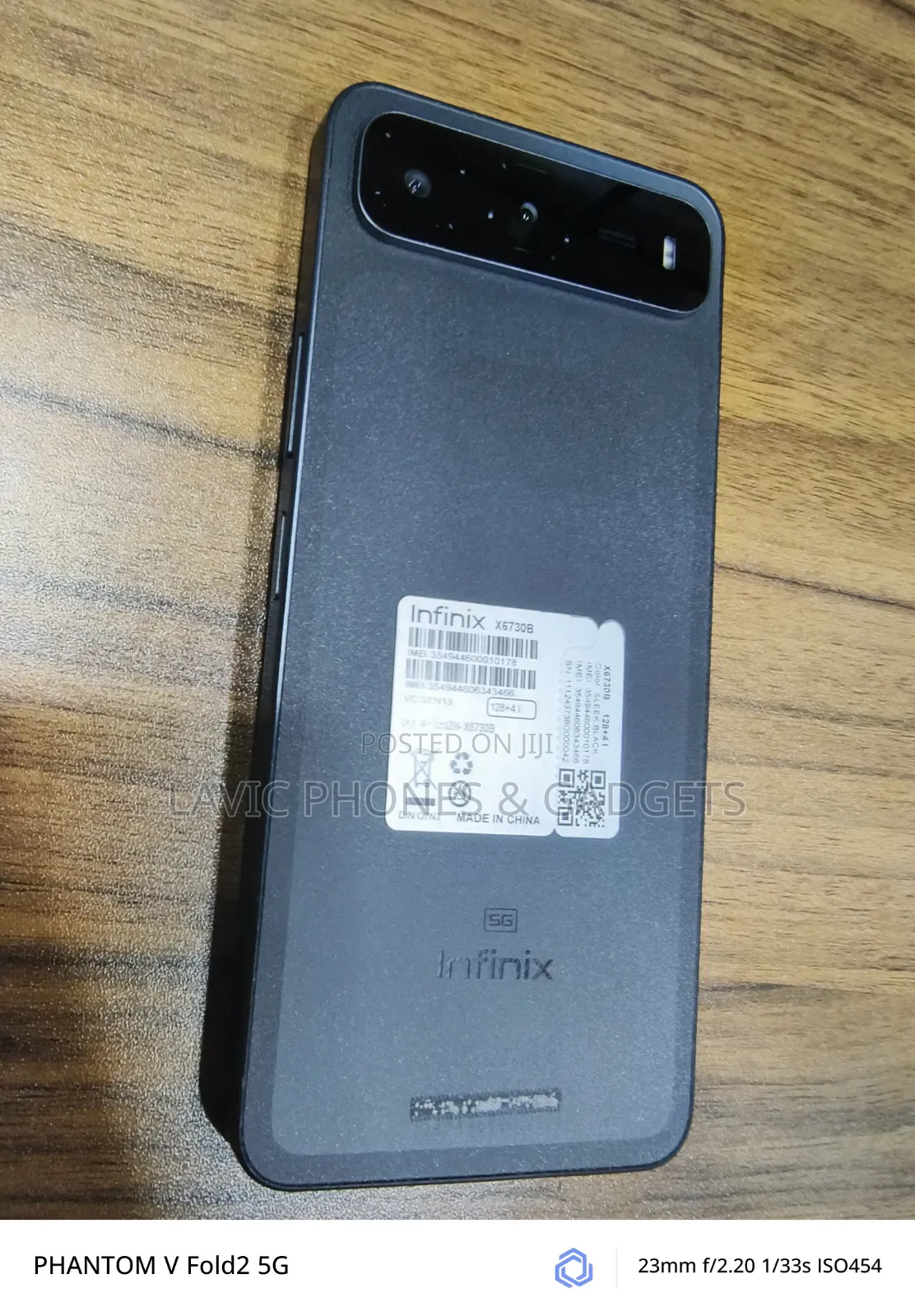 New Infinix Hot 60i 128 GB Black