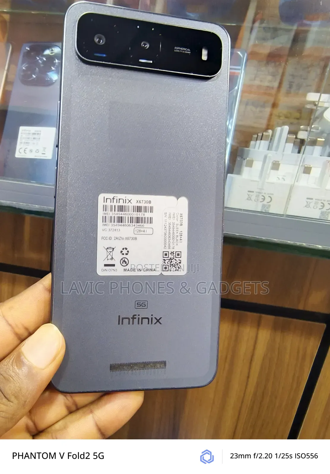 New Infinix Hot 60i 128 GB Black