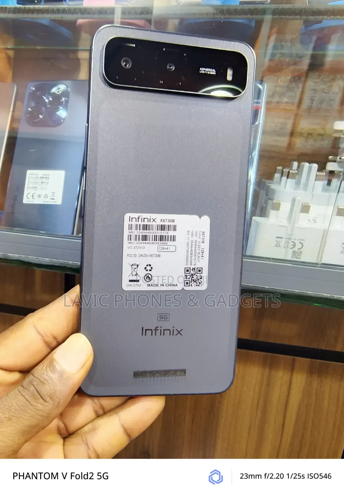 New Infinix Hot 60i 128 GB Black