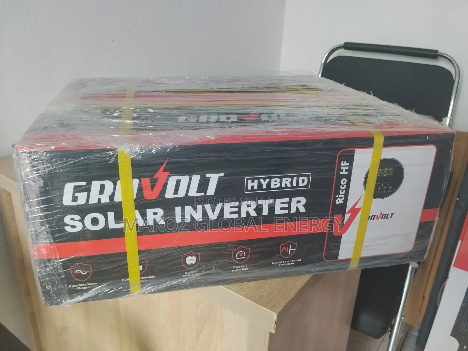 Grovolt Hybrid Solar Inverter 3.6kva