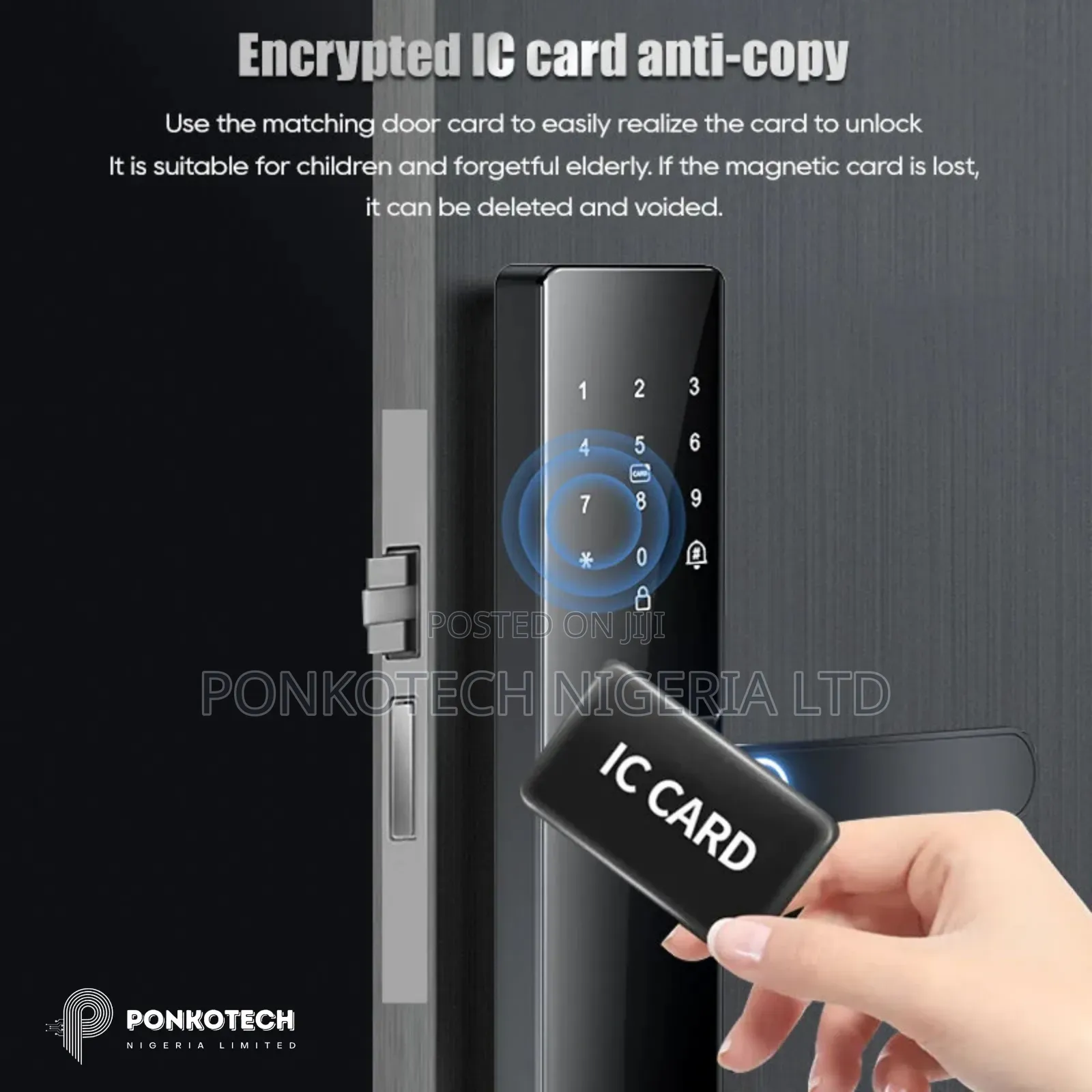 Fingerprint Smart Door Lock Installation Abuja