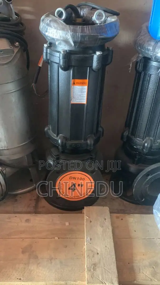 Submersible Sewage Pump 150WO 100-12-7.5 Sea Water Pump 4”