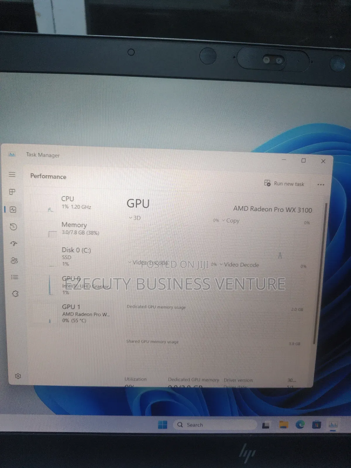 Laptop HP ZBook 15u G5 16GB Intel Core i7 SSD 256GB