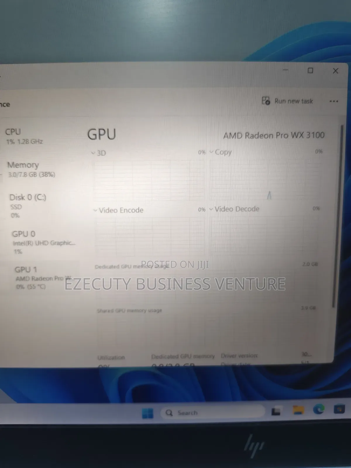 Laptop HP ZBook 15u G5 16GB Intel Core i7 SSD 256GB