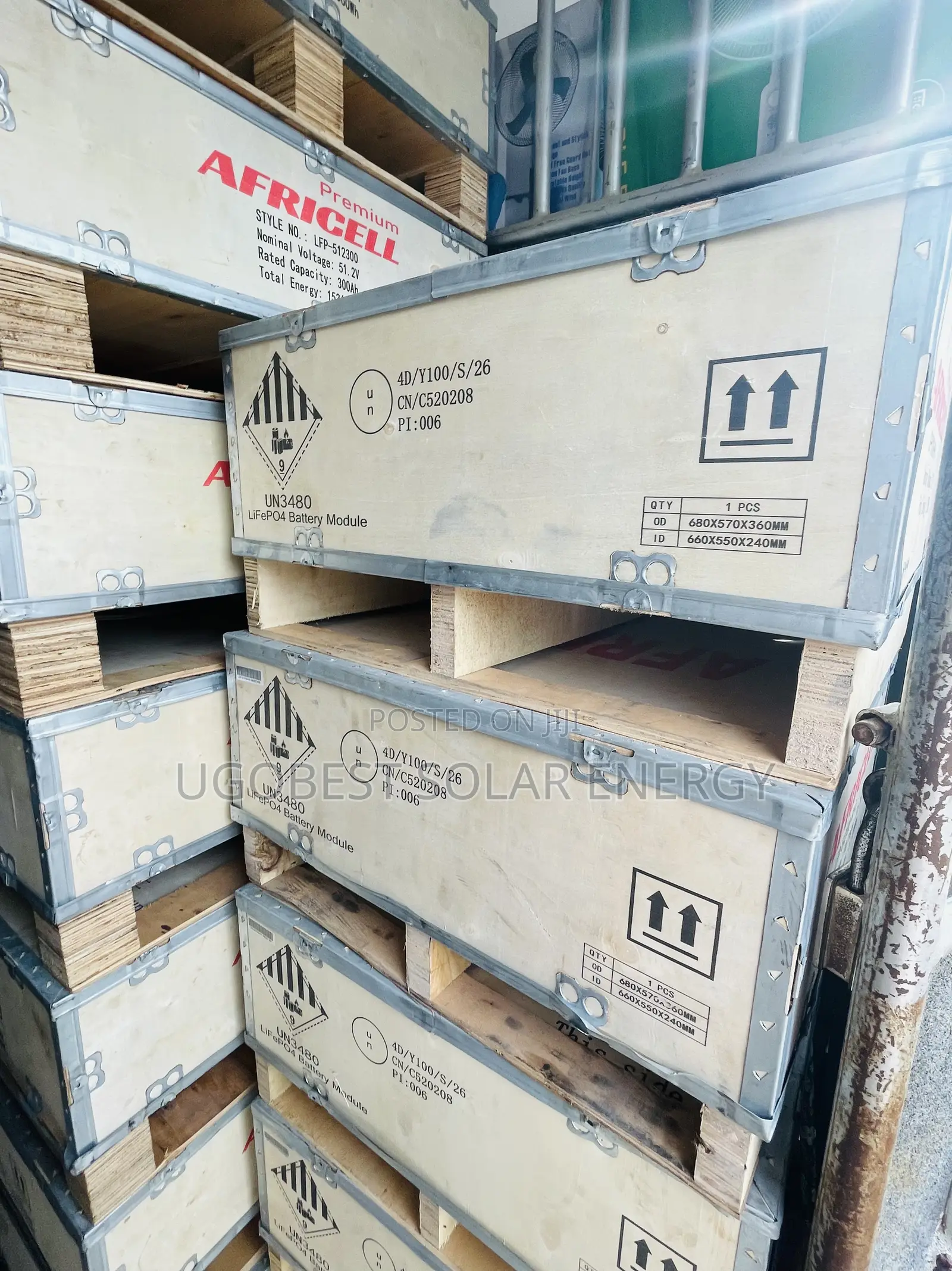 10kwh 51.2v Africell Lithium Battery