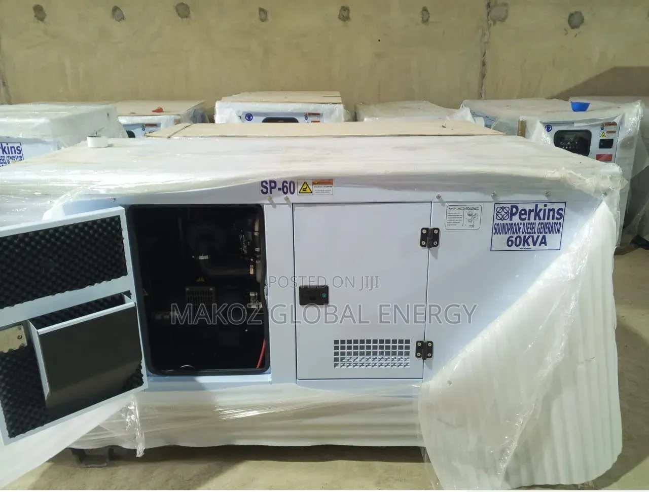 Brand New 60kva Perkins Diesel Generator Super Soundproof