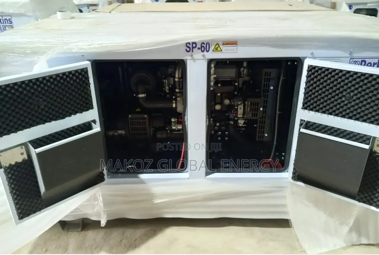Brand New 60kva Perkins Diesel Generator Super Soundproof