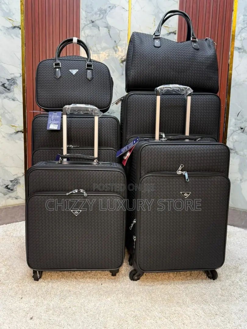 High Quality Genuine Leather Travel Luggage