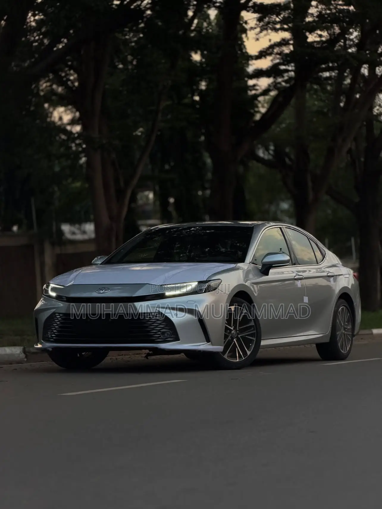 New Toyota Camry 2025 Silver