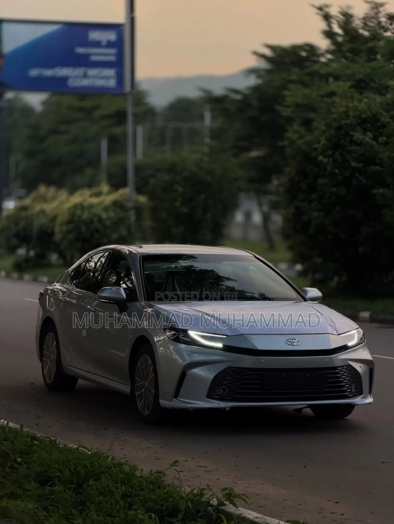 New Toyota Camry 2025 Silver