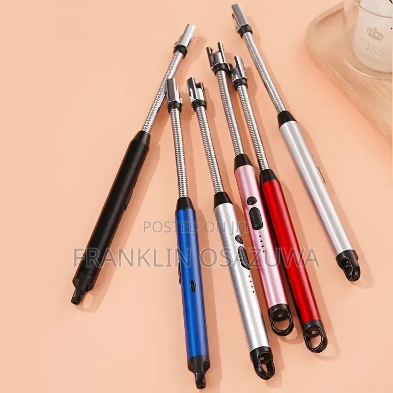 USB Rechargeable Electric Arc Lighter – Windproof Flexible Neck Plasma