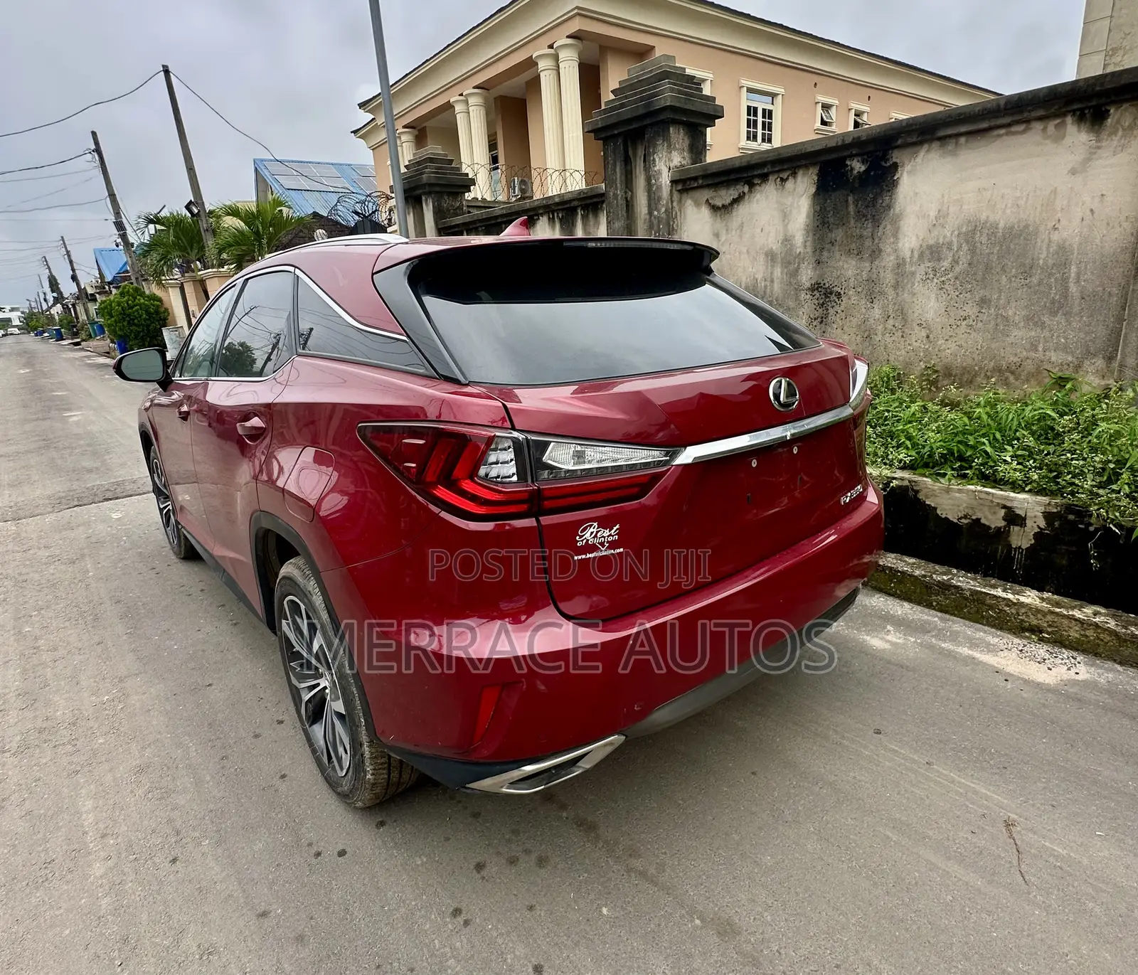 Lexus RX 350 FWD 2017 Red