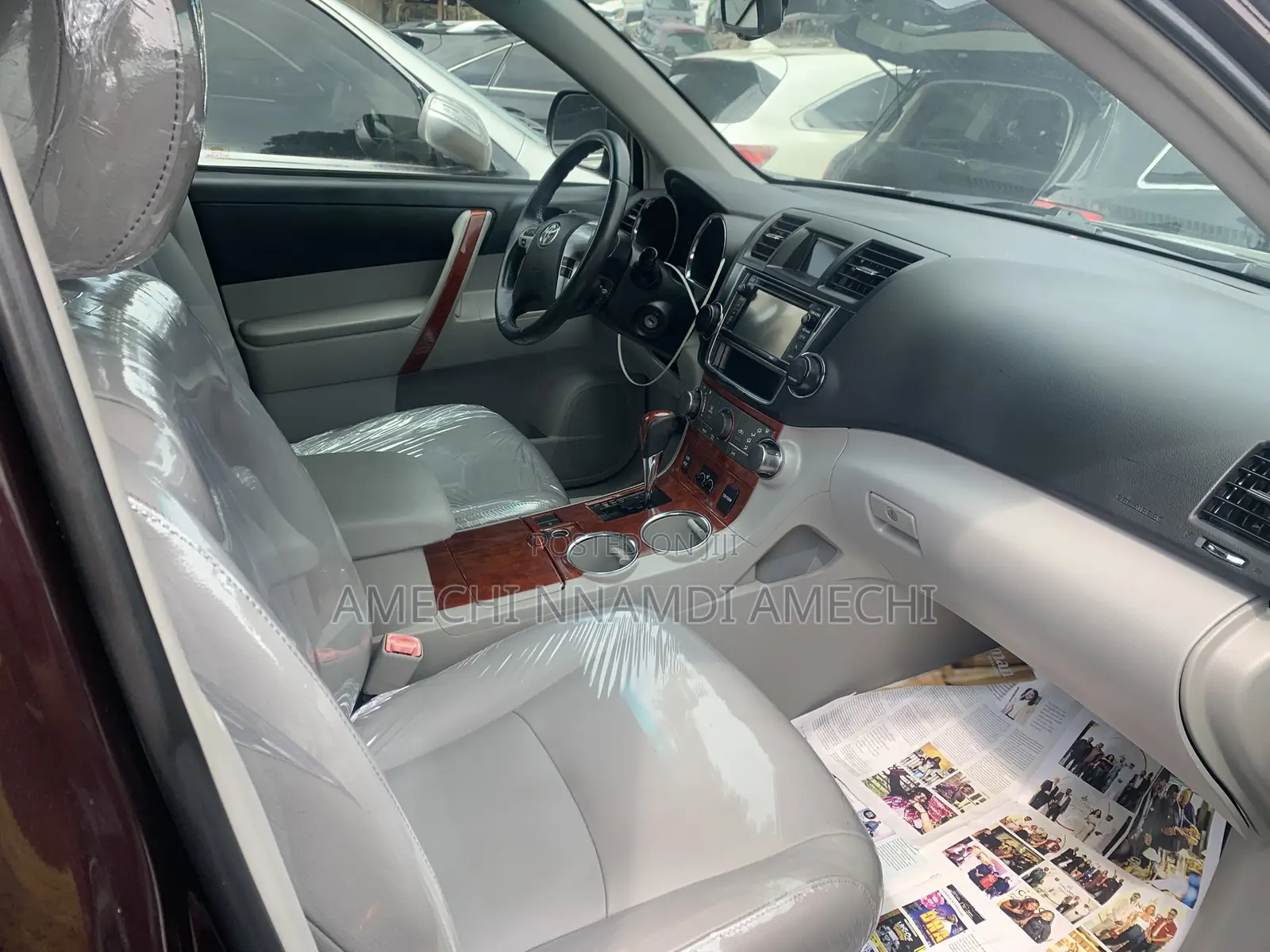 Toyota Highlander Limited 3.5l 4WD 2013 Brown