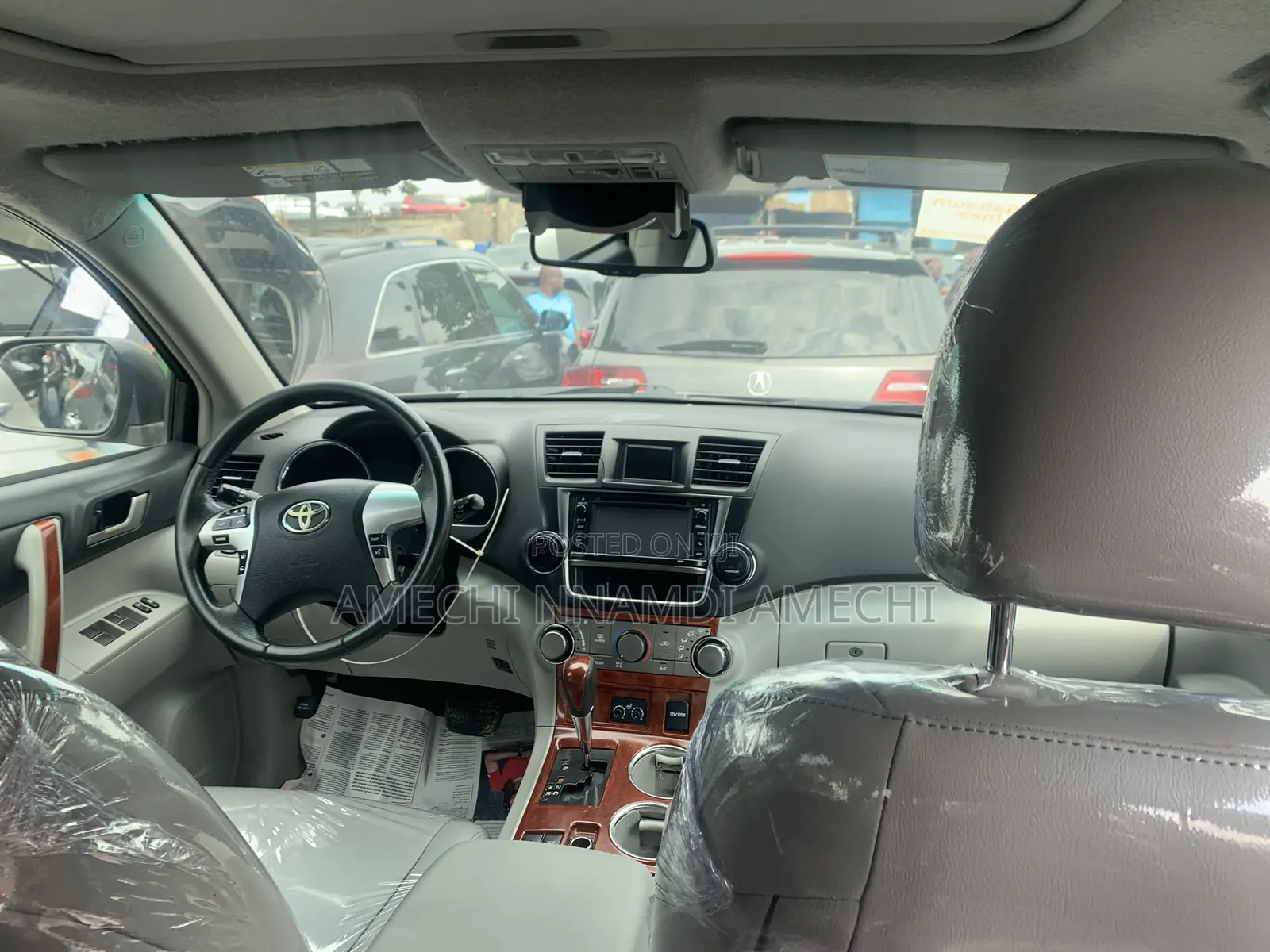 Toyota Highlander Limited 3.5l 4WD 2013 Brown