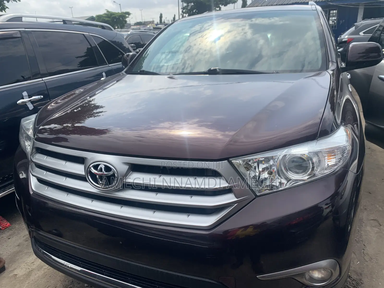 Toyota Highlander Limited 3.5l 4WD 2013 Brown