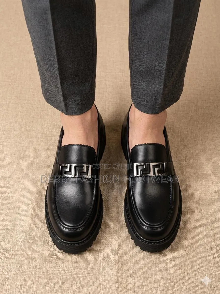 Step Up Your Style Game With Premium Versace Men’s Shoes.