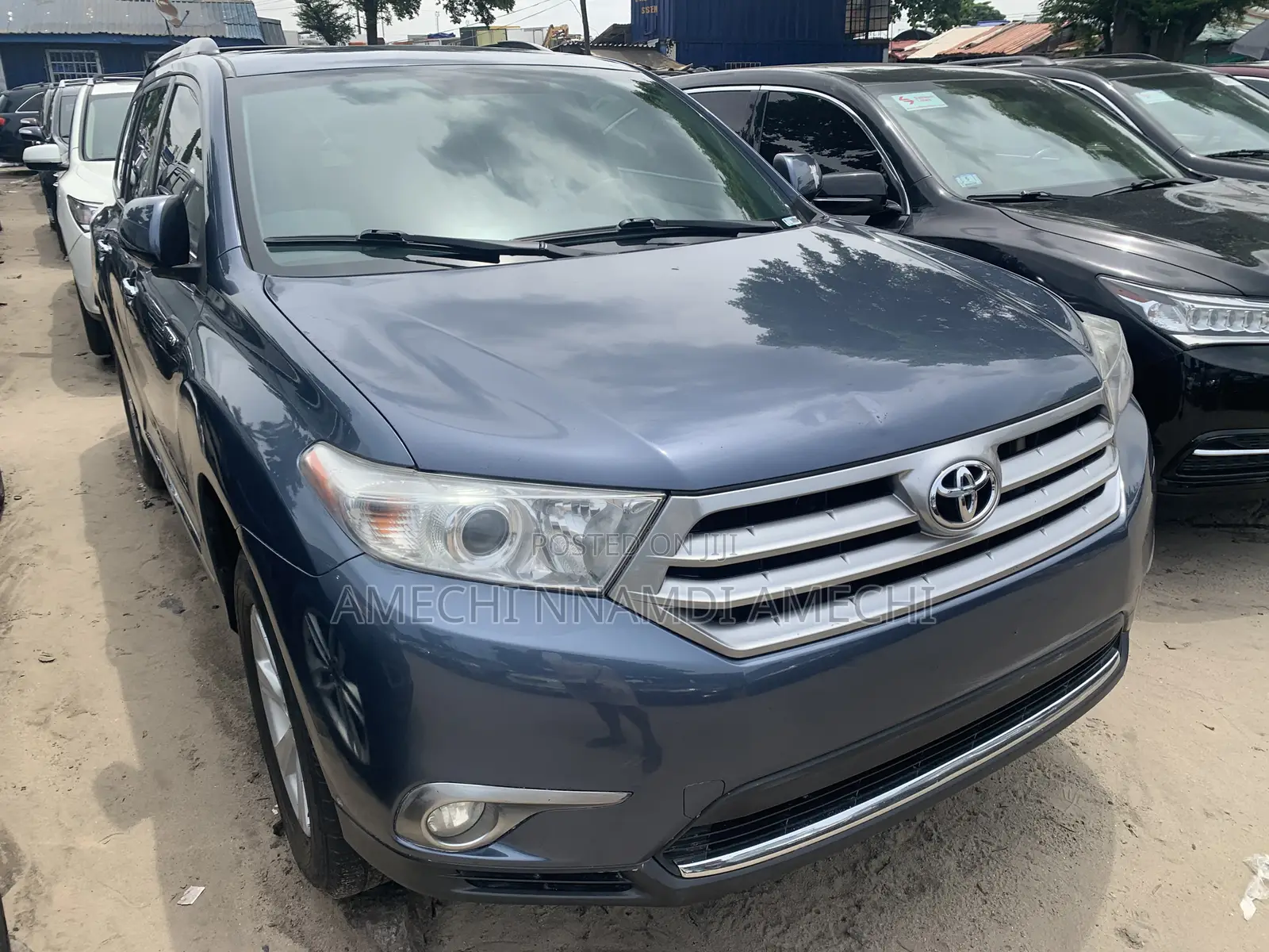 Toyota Highlander Limited 3.5l 4WD 2013 Blue