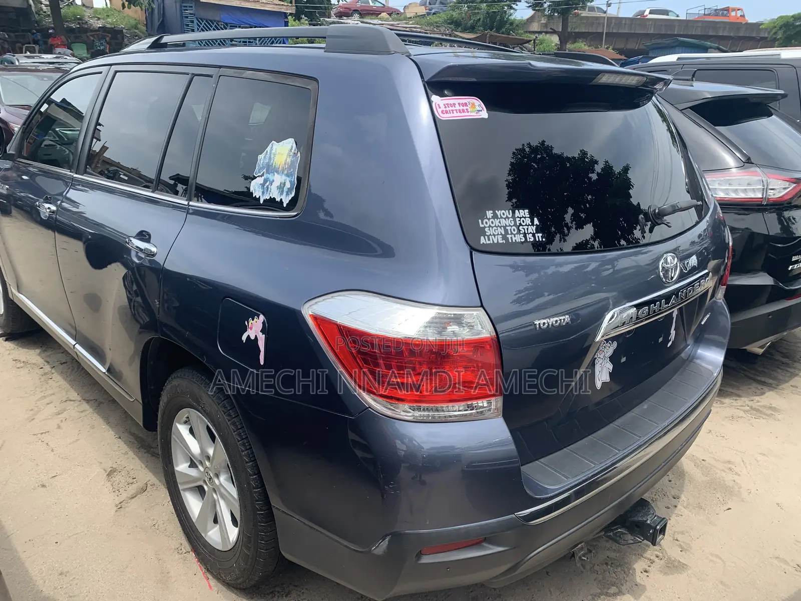 Toyota Highlander Limited 3.5l 4WD 2013 Blue