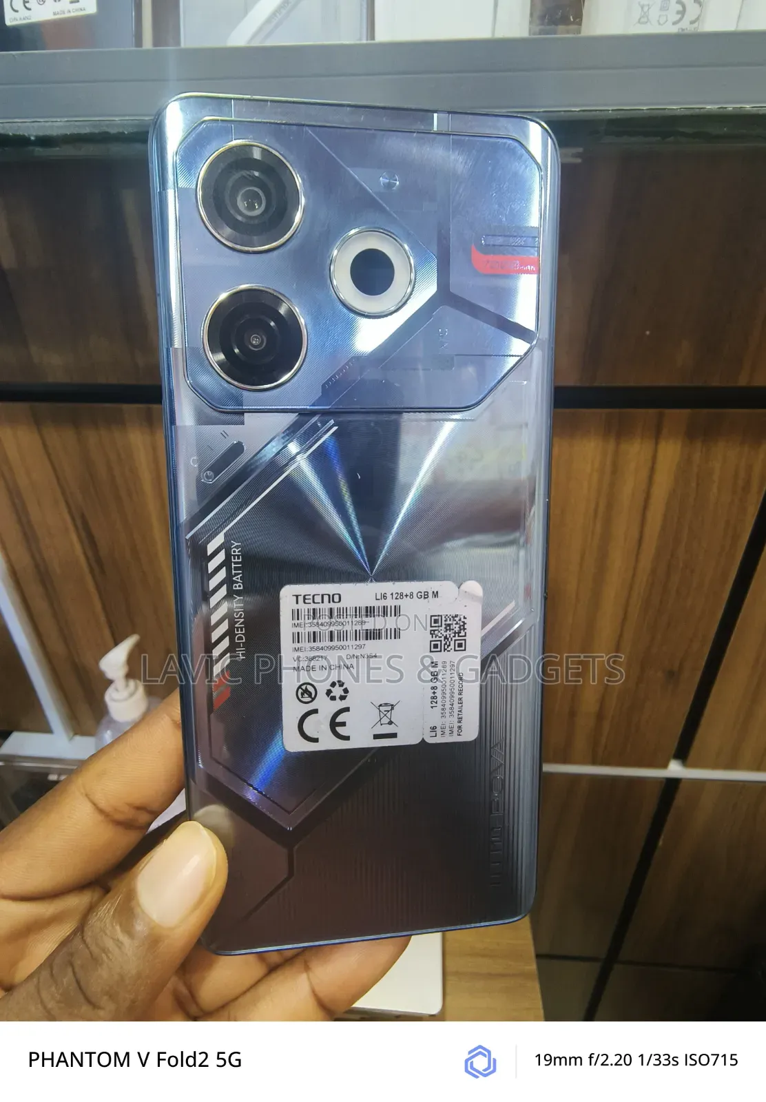 Tecno Pova 6 Neo 128 GB Silver