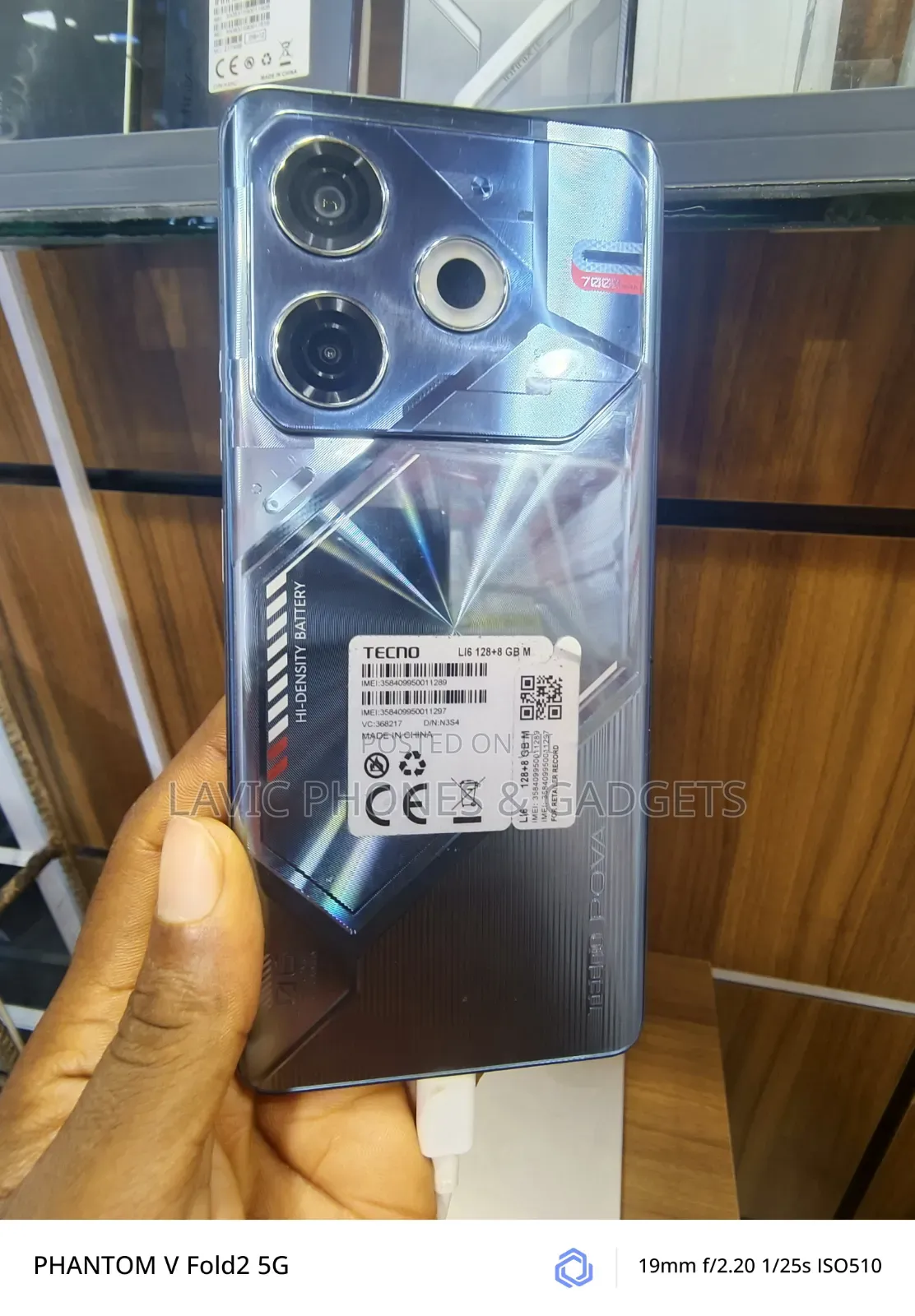 Tecno Pova 6 Neo 128 GB Silver