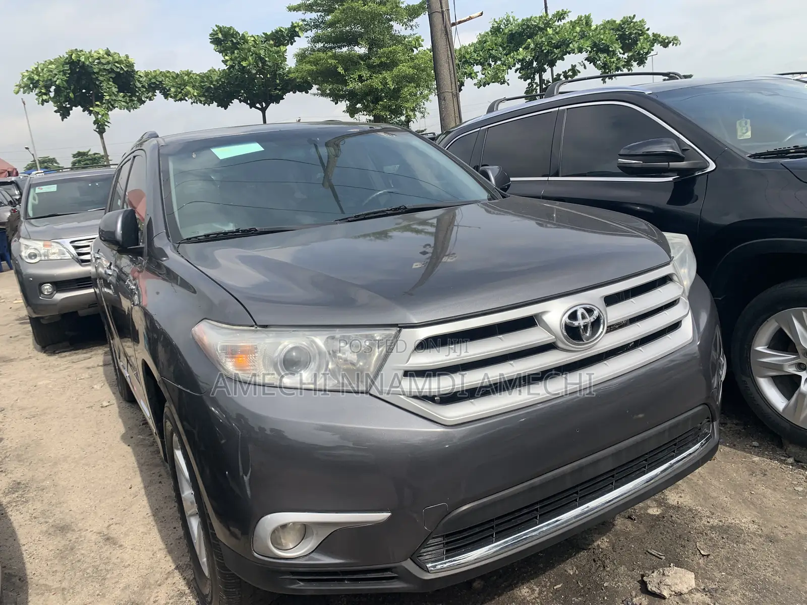 Toyota Highlander Limited 3.5l 4WD 2013 Gray