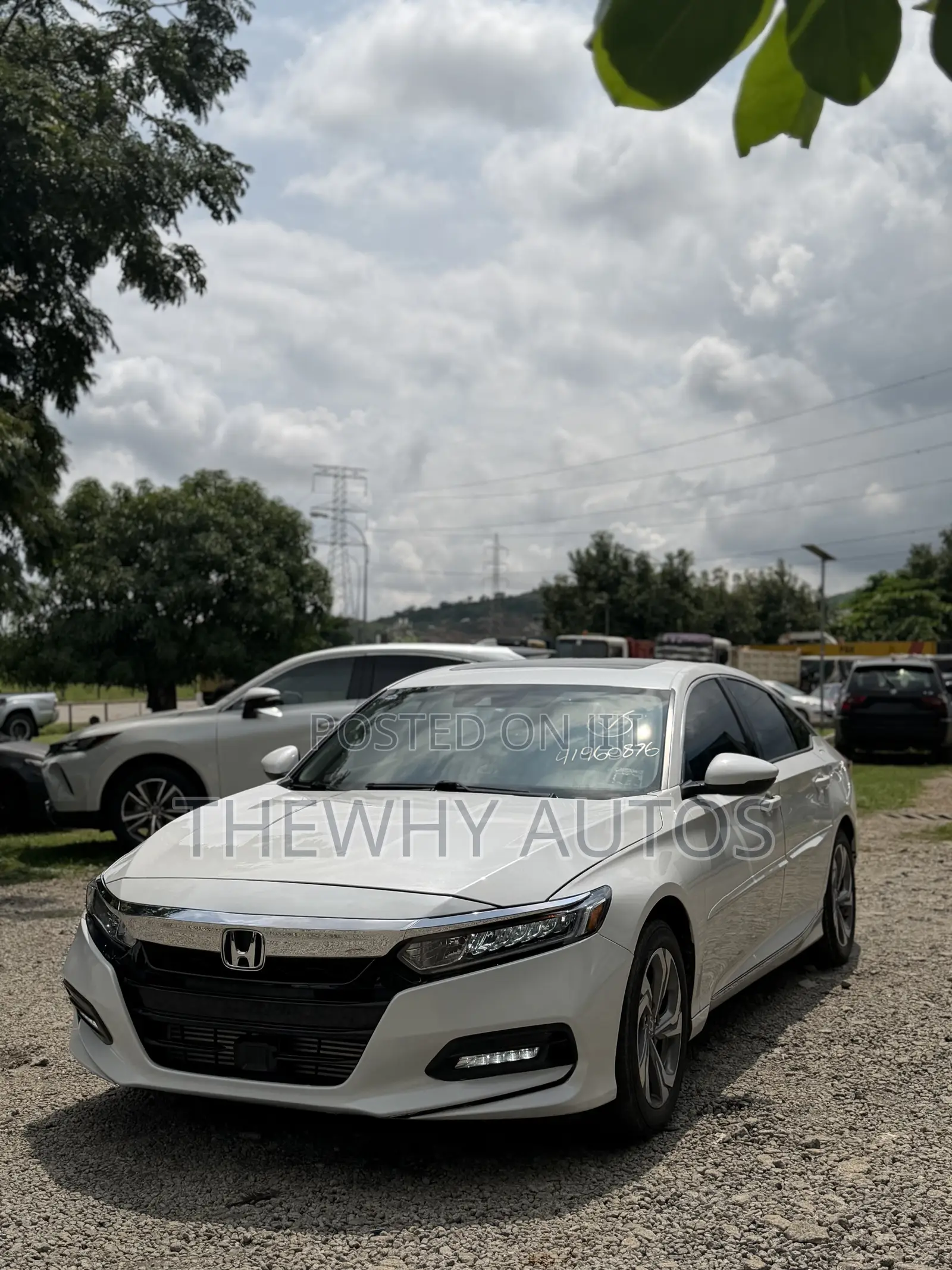 Honda Accord Touring 2.0T 2018 White