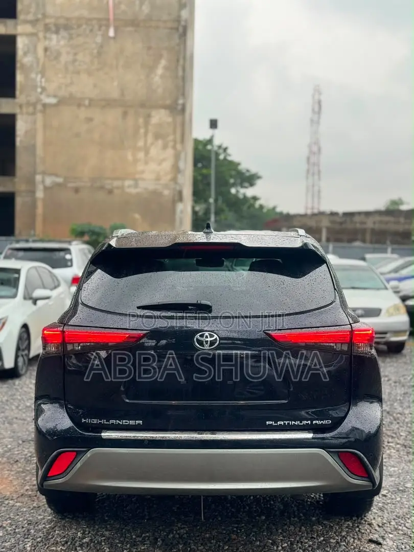 Toyota Highlander Platinum AWD 2020 Black