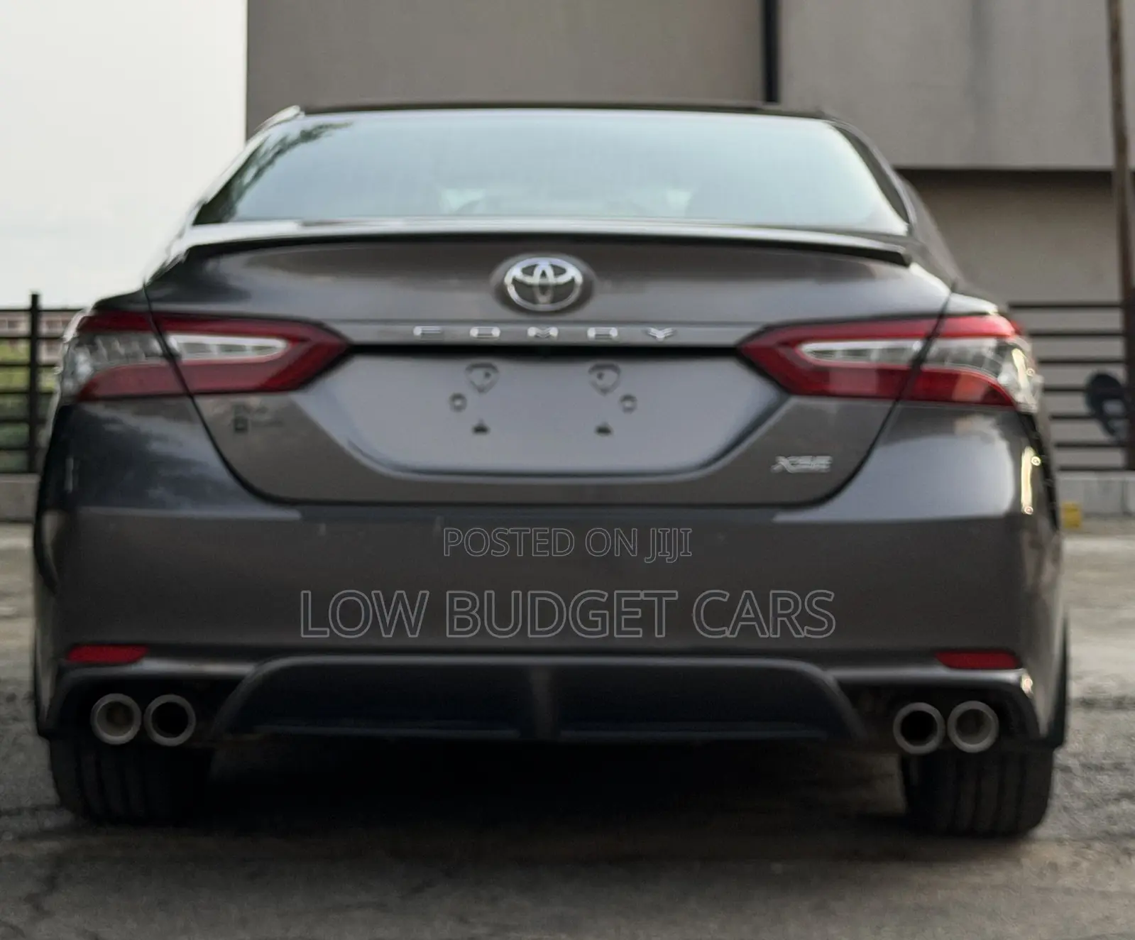Toyota Camry XSE FWD (2.5L 4cyl 8AM) 2018 Gray