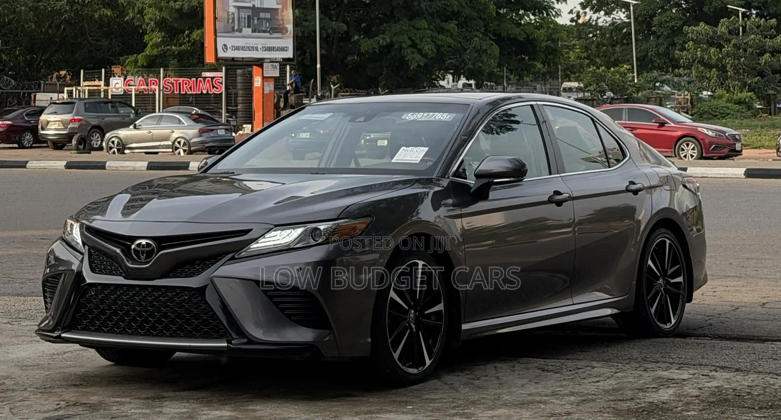 Toyota Camry XSE FWD (2.5L 4cyl 8AM) 2018 Gray