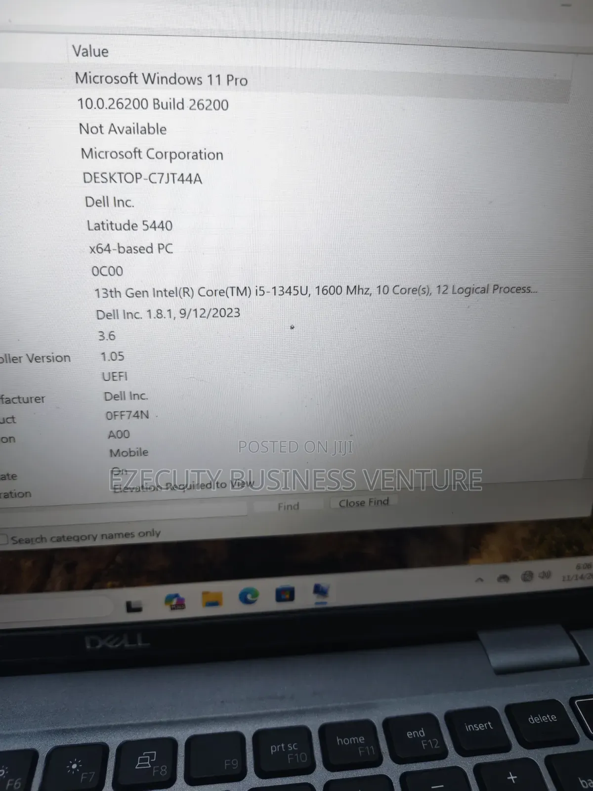 Laptop Dell Latitude 5440 16GB Intel Core i5 SSD 512GB