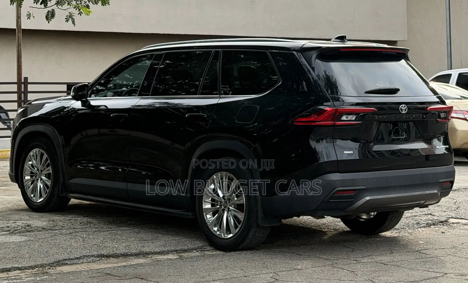 Toyota Highlander Platinum 2025 Black