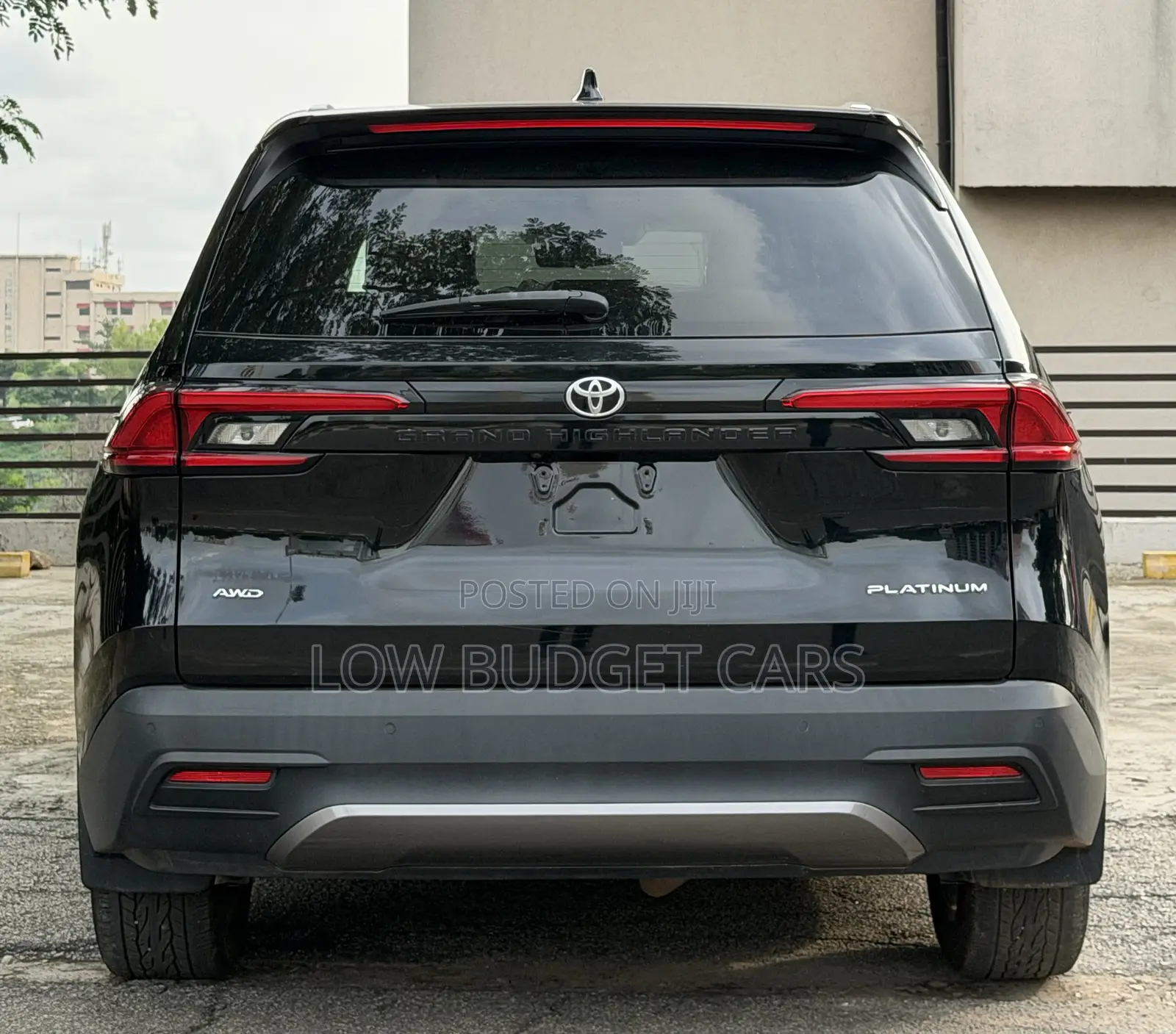 Toyota Highlander Platinum 2025 Black