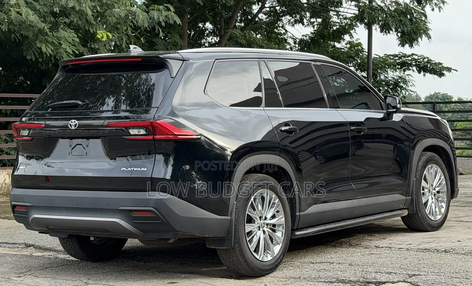 Toyota Highlander Platinum 2025 Black