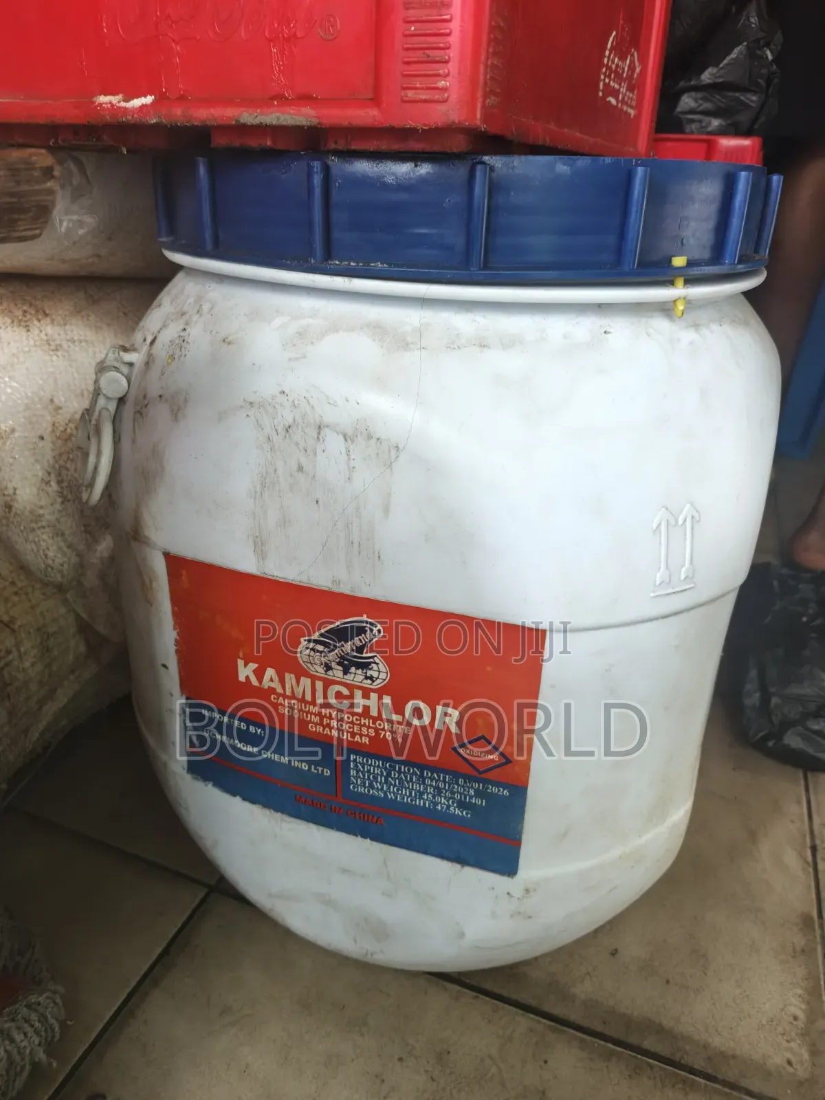 Granular Dry Chlorine 45kg