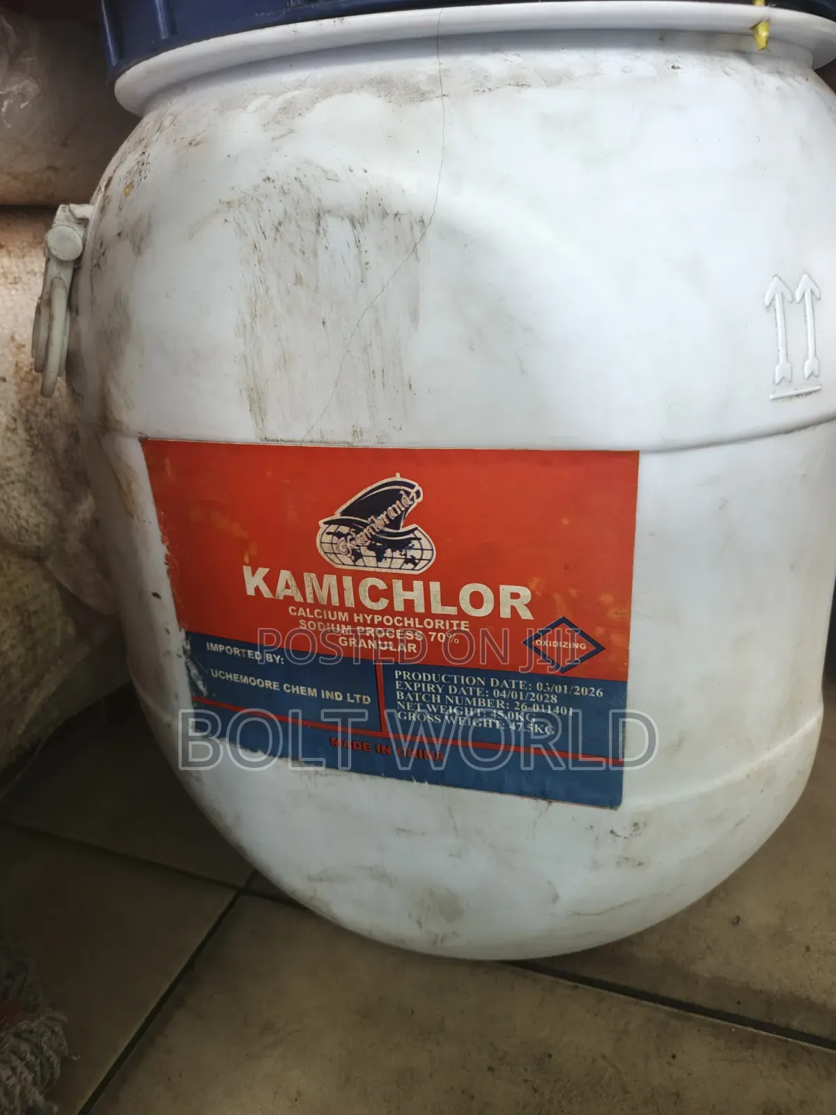 Granular Dry Chlorine 45kg