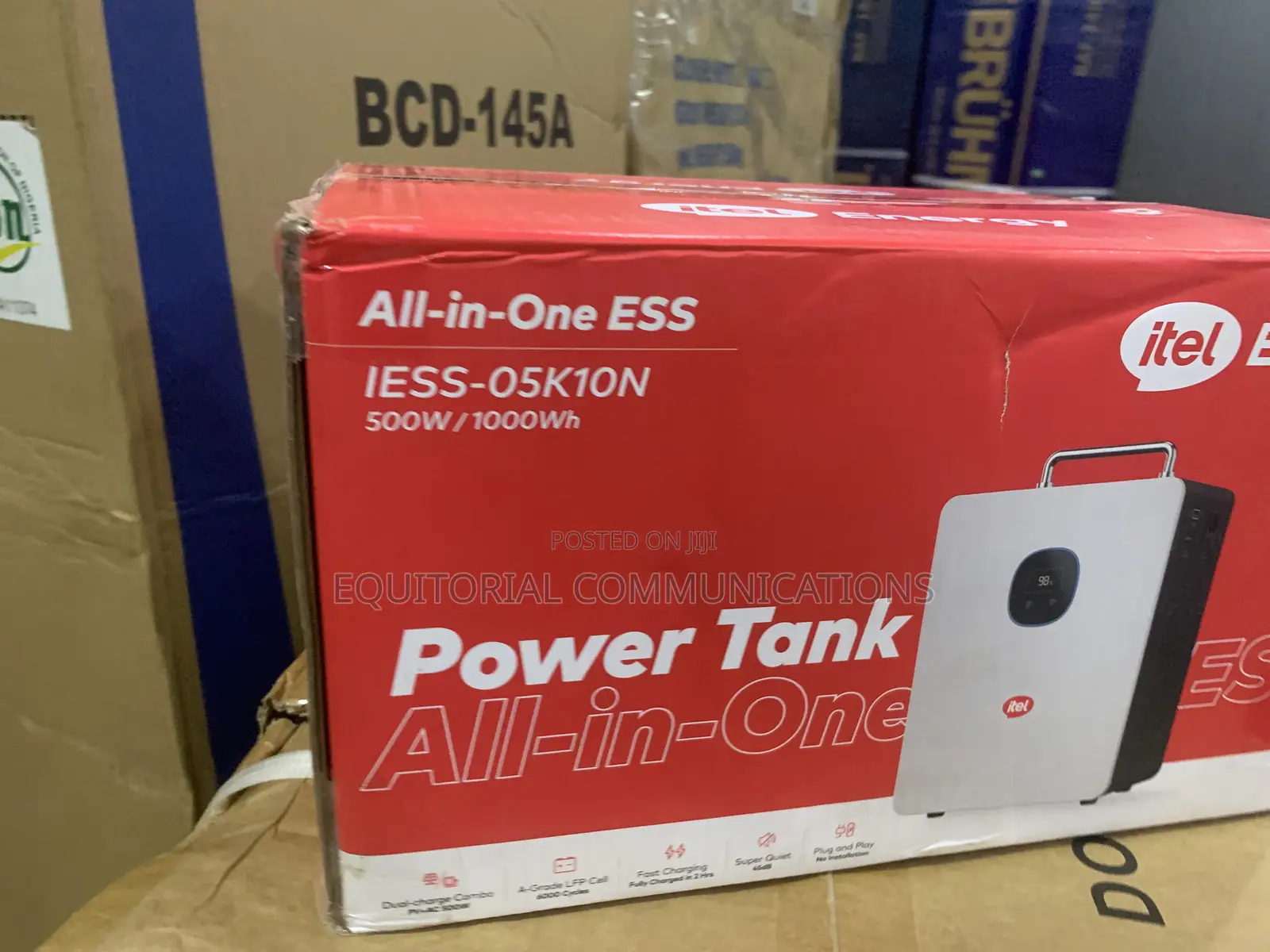 Itel IESS-05K10N Power Tank: Quiet, Portable, and Powerful