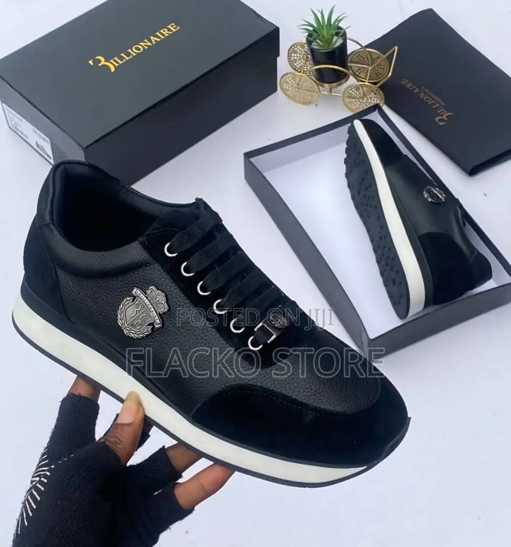 Original Billionaire Luxury Leather Sneakers