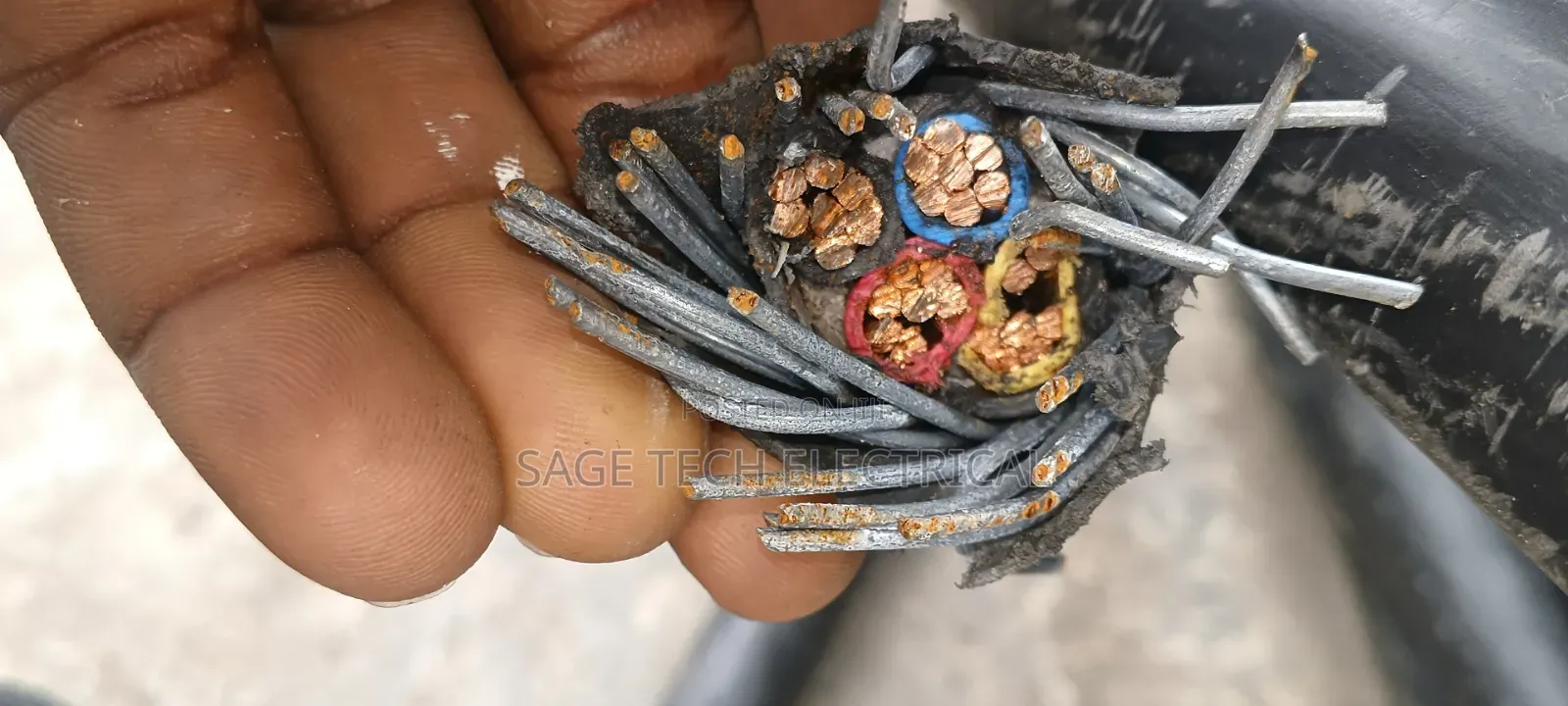 35mm 4core Kablmetal PVC/SWA/XLPE/PVC ARMOURED CABLE