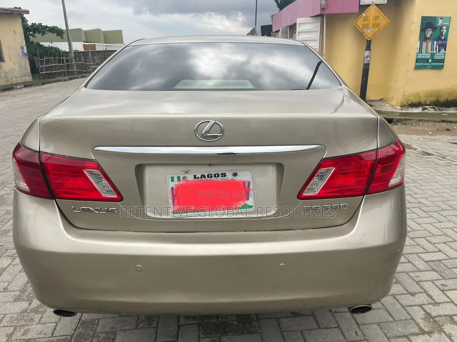 Lexus ES 350 2008 Gold