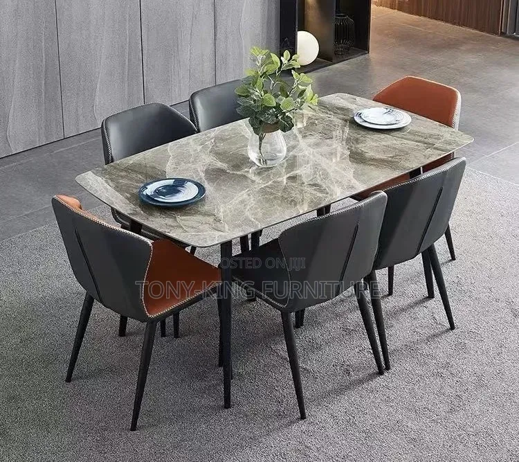 Modern Minimalist Light Luxury Restaurant Furniture Slate .