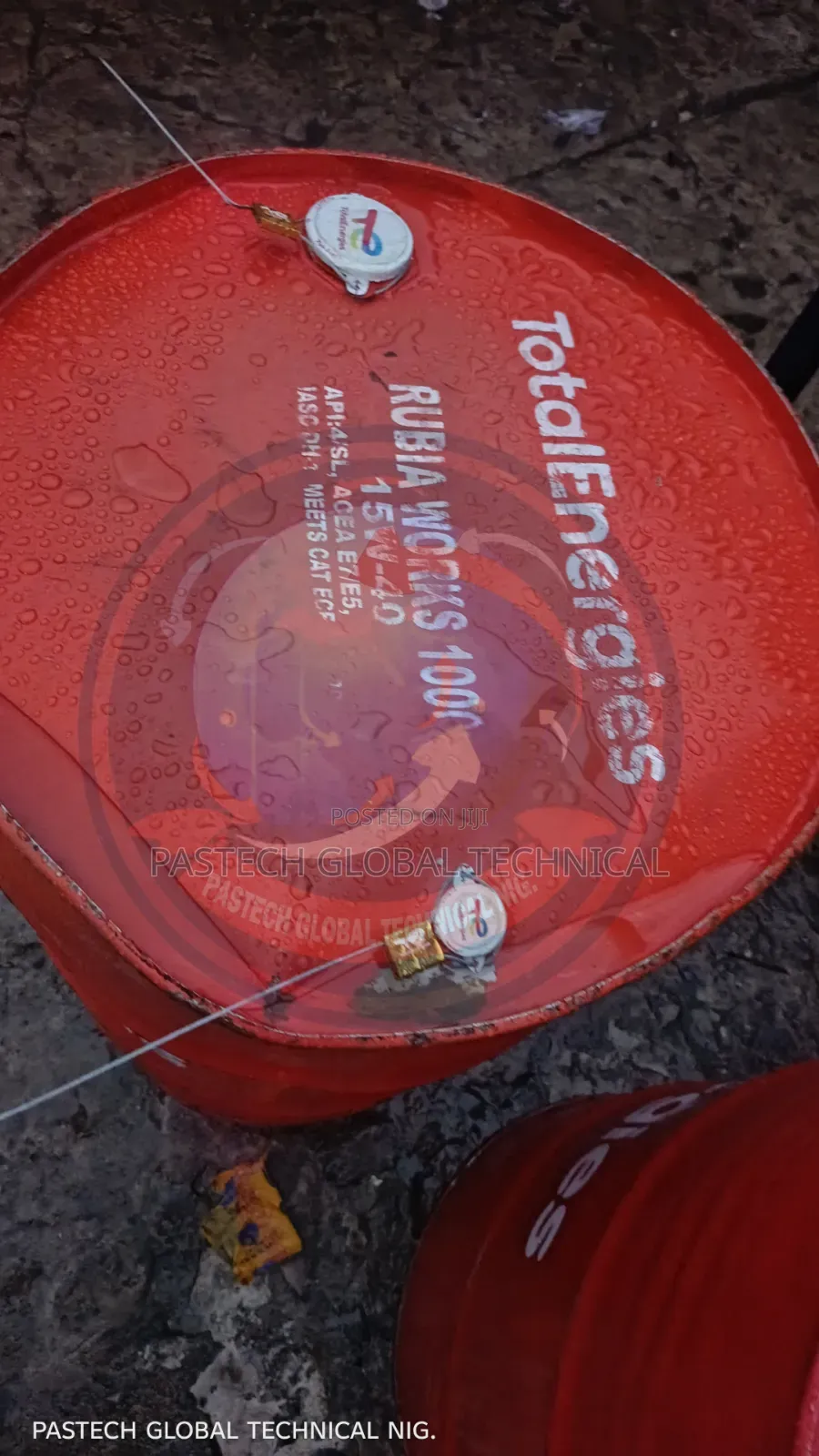 Total Rubia Works 1000 15w-40// 205l Drum